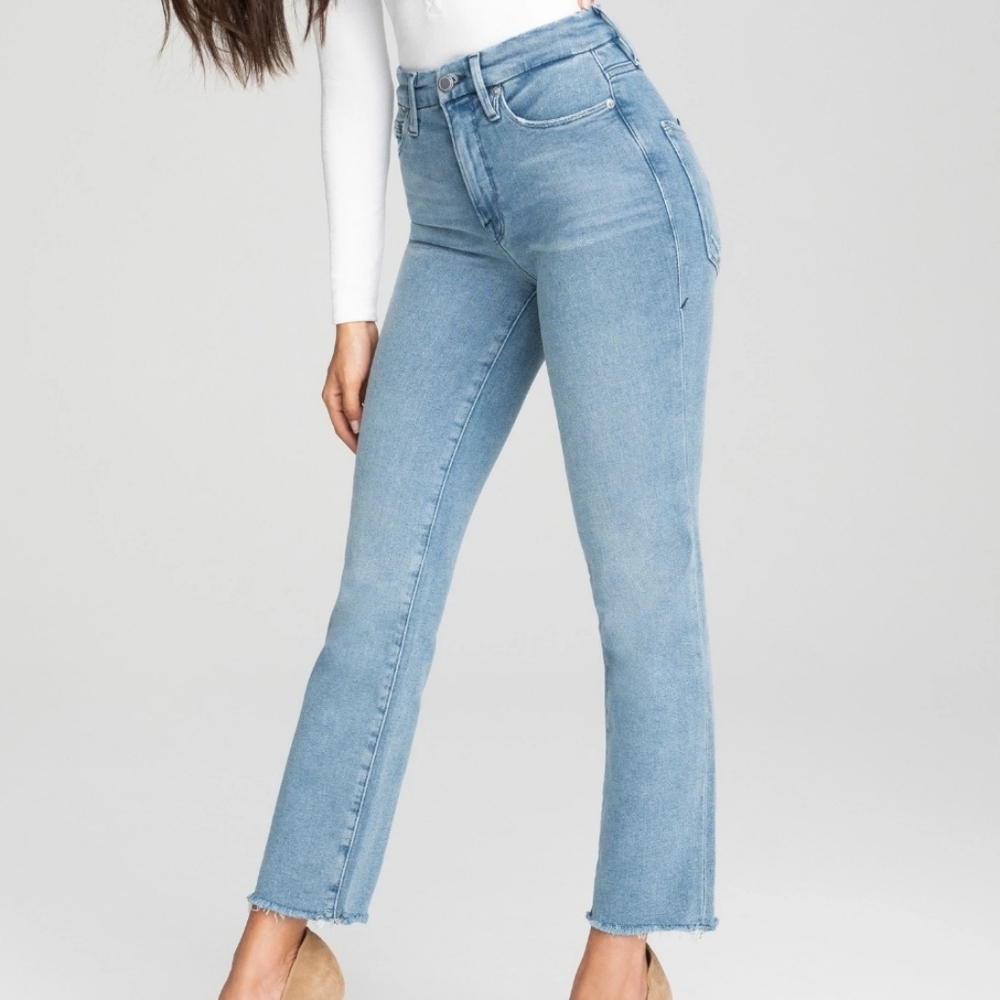 Good American split pockets